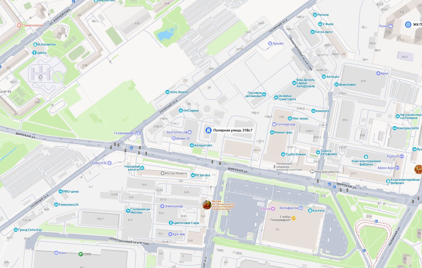 adress Полярная 31В стр 7